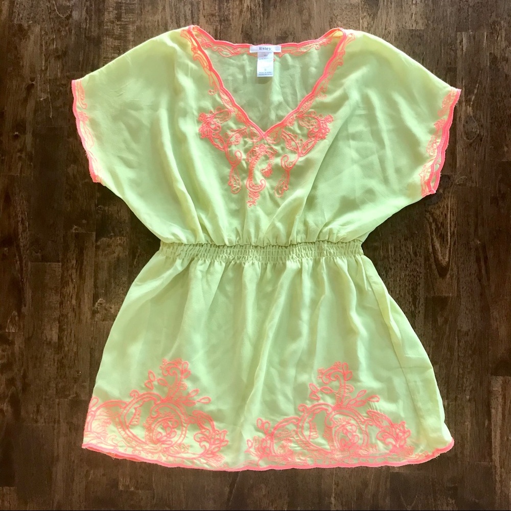 Beautiful Embroidered Spring/Fiesta Blouse